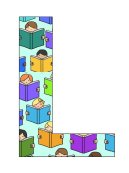 L is for library 